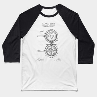 WAFFLE IRON patent Baseball T-Shirt